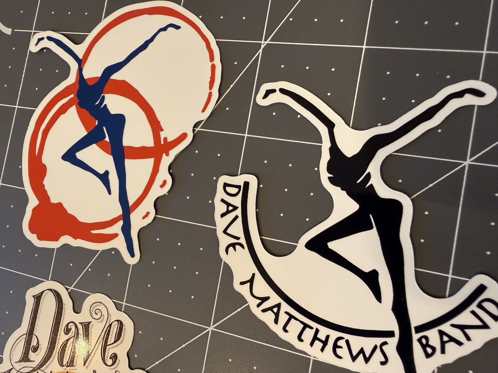 Dave Matthews Band Sticker Vinyl 5 Sticker Lot Car Window Laptop