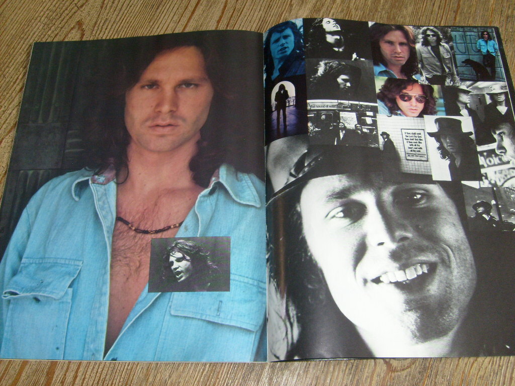 The Doors Concert Tour Program 1968 Jim Morrison Ray Manzarek Robby John