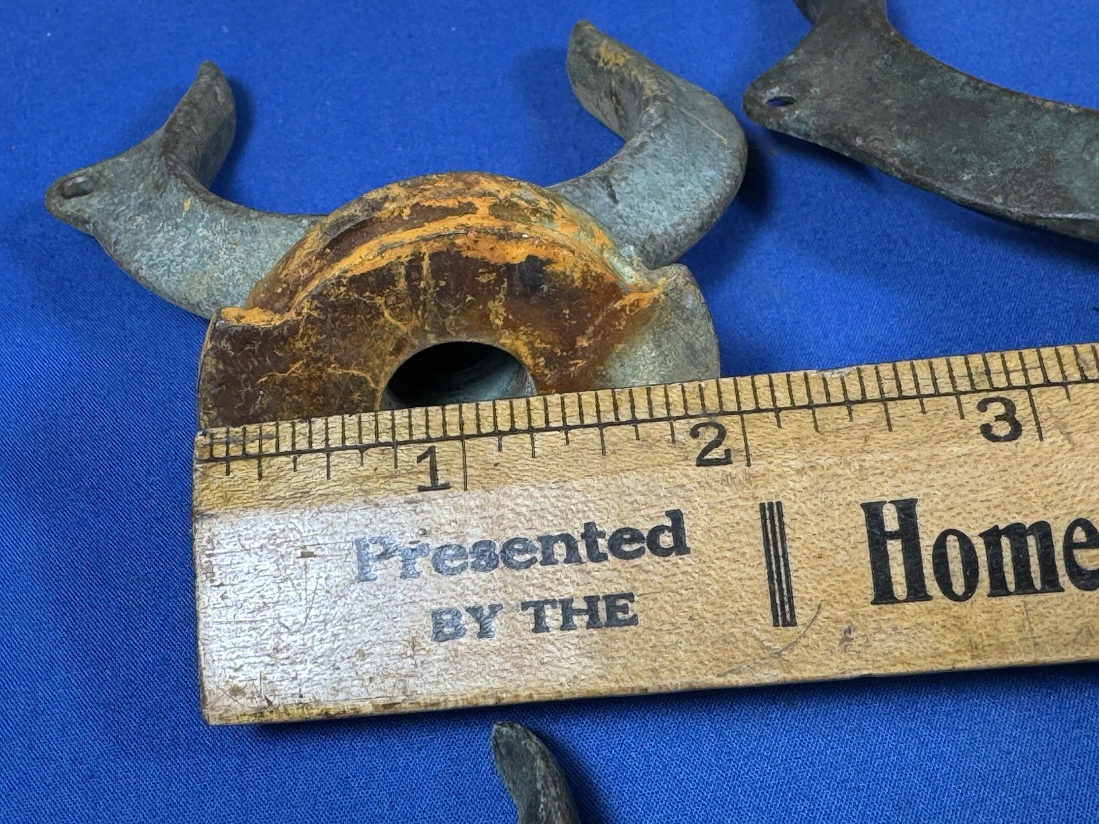 5 Vintage Oar Locks ~ 3 Bronze & 2 Galvanized ~ Belfast, ME Estate Find