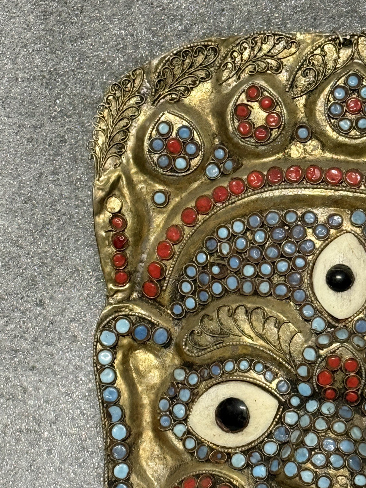 Tibetan Nepalese Mahakala Third eye Wall Hanging Mask