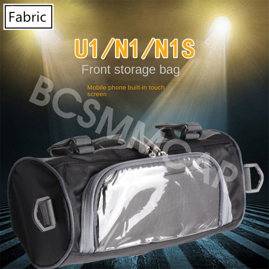 Motorcycle Handlebar Storage Bag Waterproof Front Fork Pouch Bag Capacity 2.5L