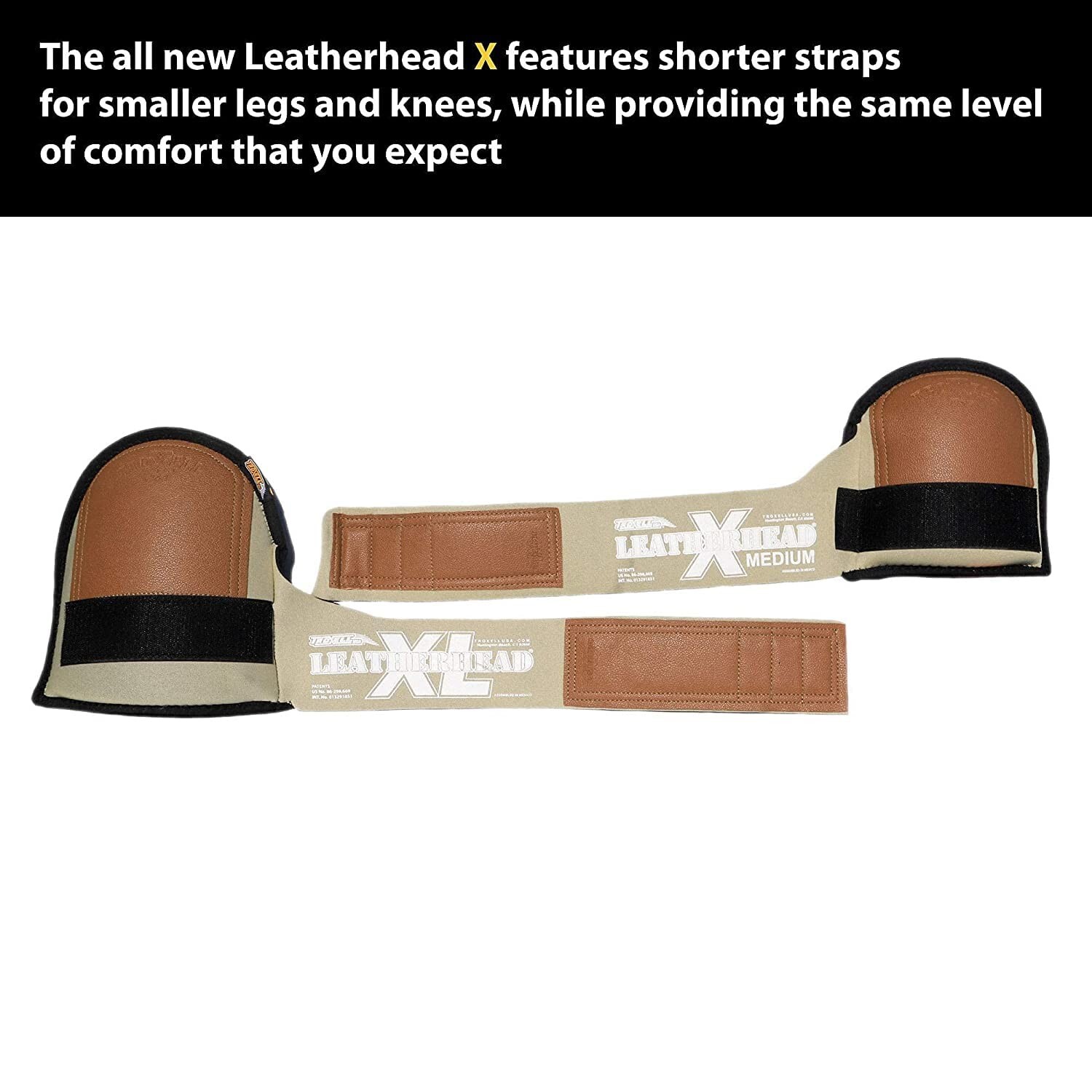 TROXELL USA SuperSoft Leatherhead (Reg / Med Size & Bagged in Pairs)