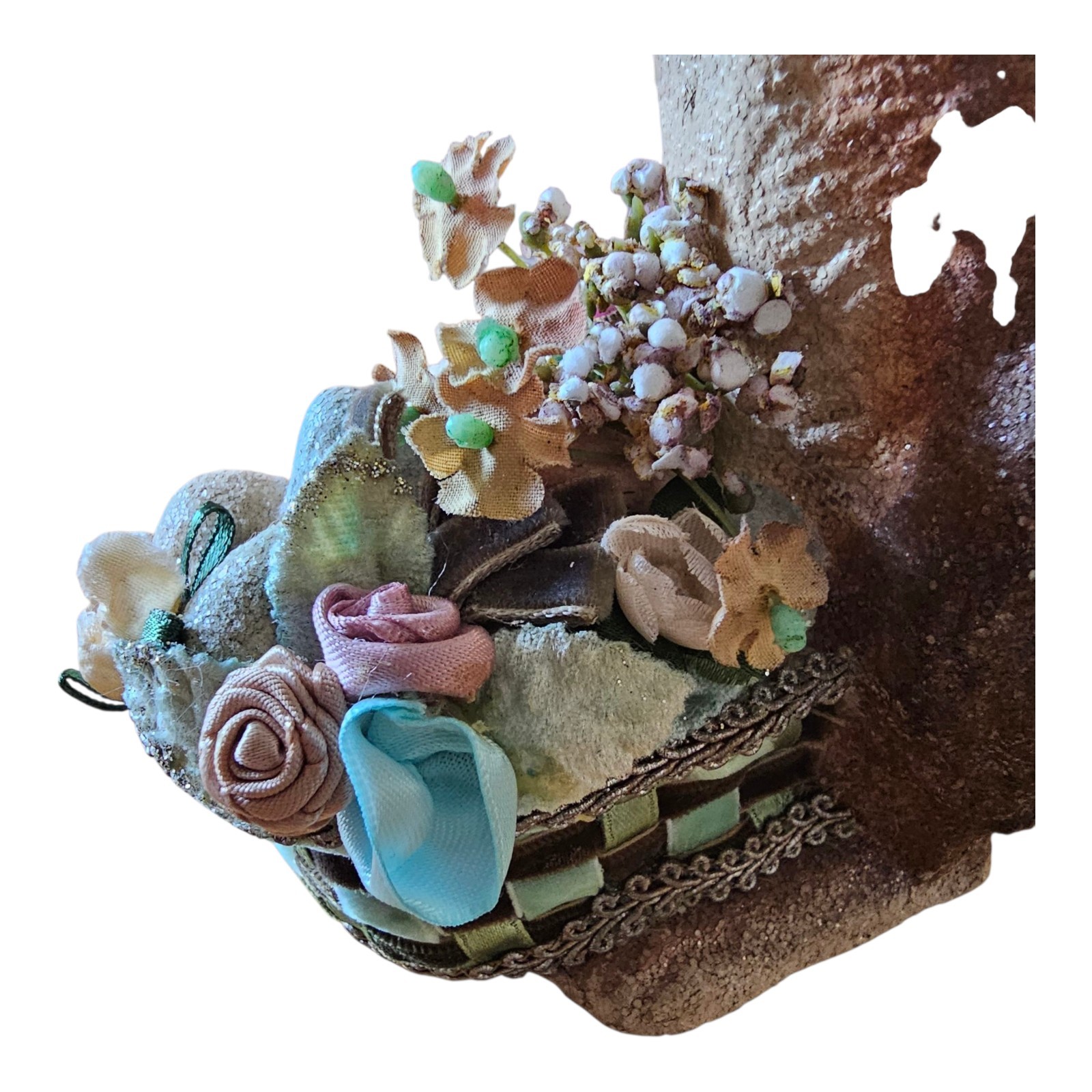 Katherine's Collection Bunny Rabbit Spring Flowers Country Cottage Core 10.25"