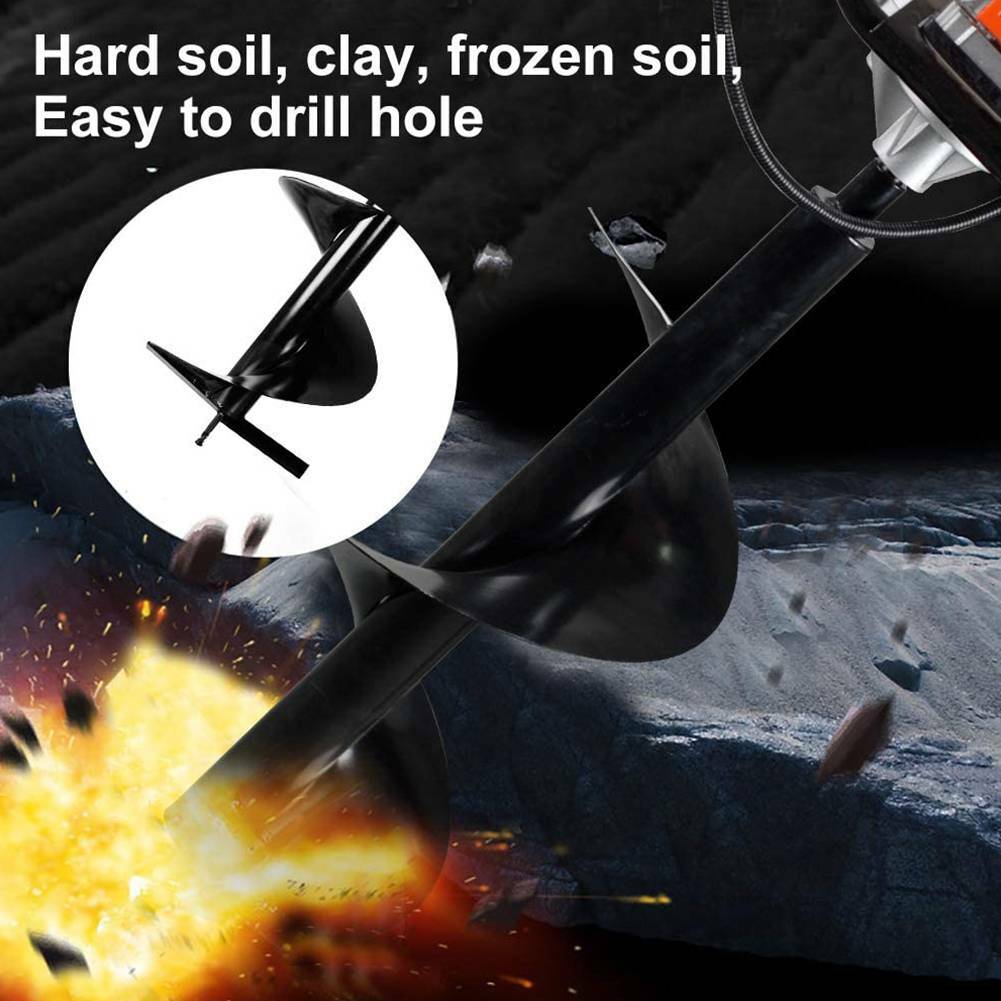 62CC 2-Stroke 7500RPM Gas Powered Earth Auger Digging Machine Post Hole Digger