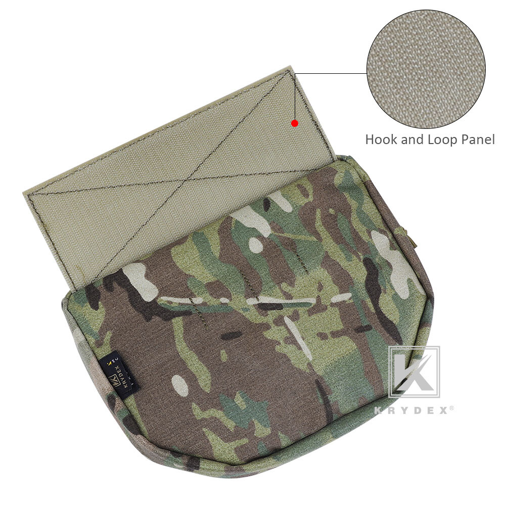 KRYDEX Dangler Drop Dump Pouch Fanny Pack Storage Tool Bags for Plate Carrier