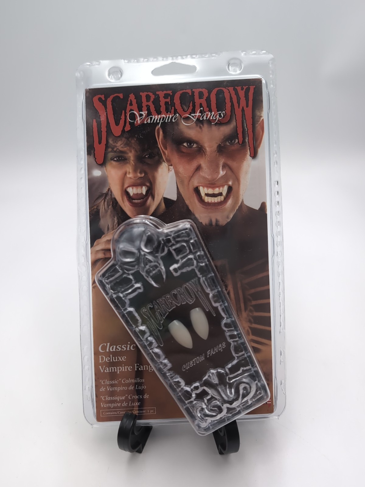 Scarecrow Classic Deluxe Custom Vampire Fangs Halloween Cosplay Costume