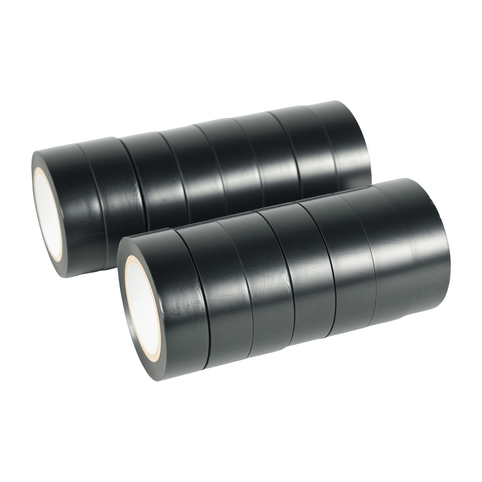 10pcs, Black, 10M Electrical Tape Wire Harness Wiring auto truck