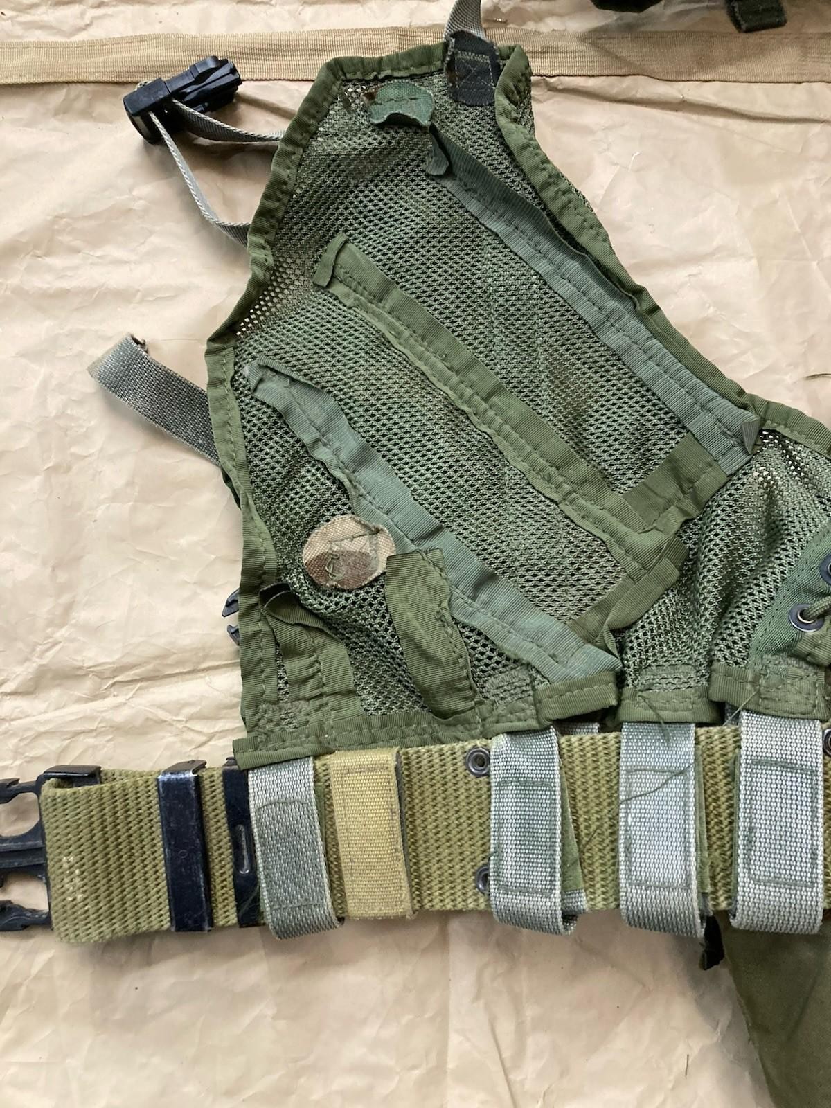 USGI LBV 88 Set Woodland Tactical Gear Lot M81 Army Surplus