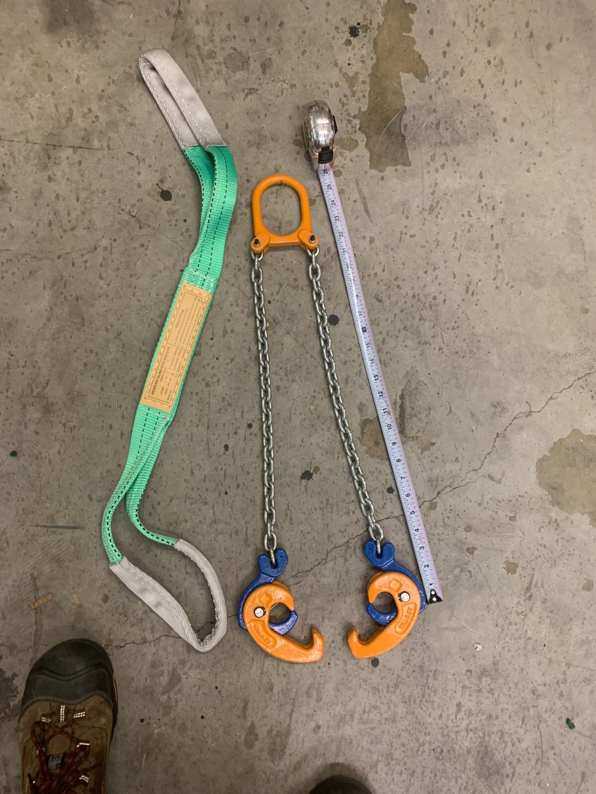 55 Gallon Drum Lifter Hoist + Sling, Metal or Plastic Barrel, 1 Ton New, Unused