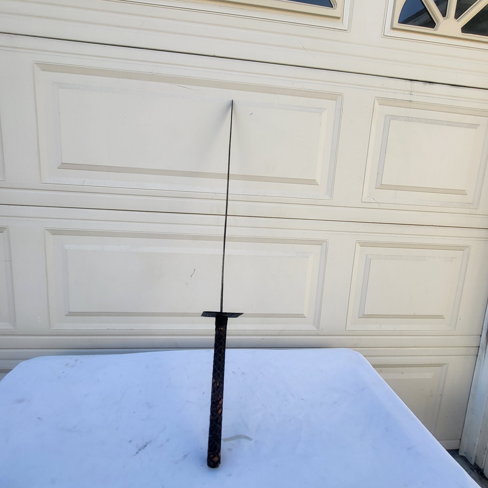 Very Unique Antique Toledo Spain Steel Sharp Sword