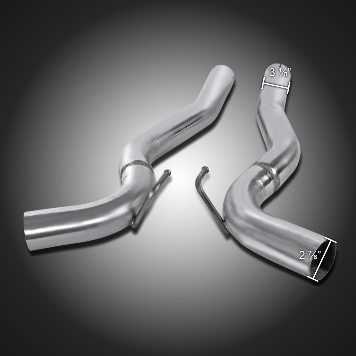 Fits 2015-2021 Mustang 2.3L EcoBoost Stainless Steel Dual Catback Exhaust System