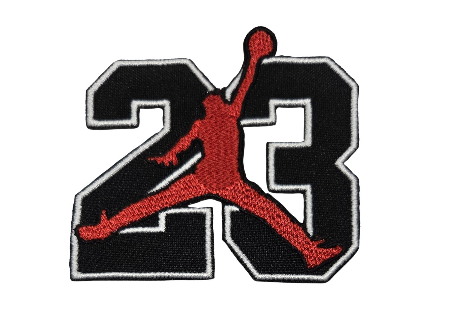 Michael Jordan 23 Chicago Bulls NBA Basketball Embroidered Iron On Patch