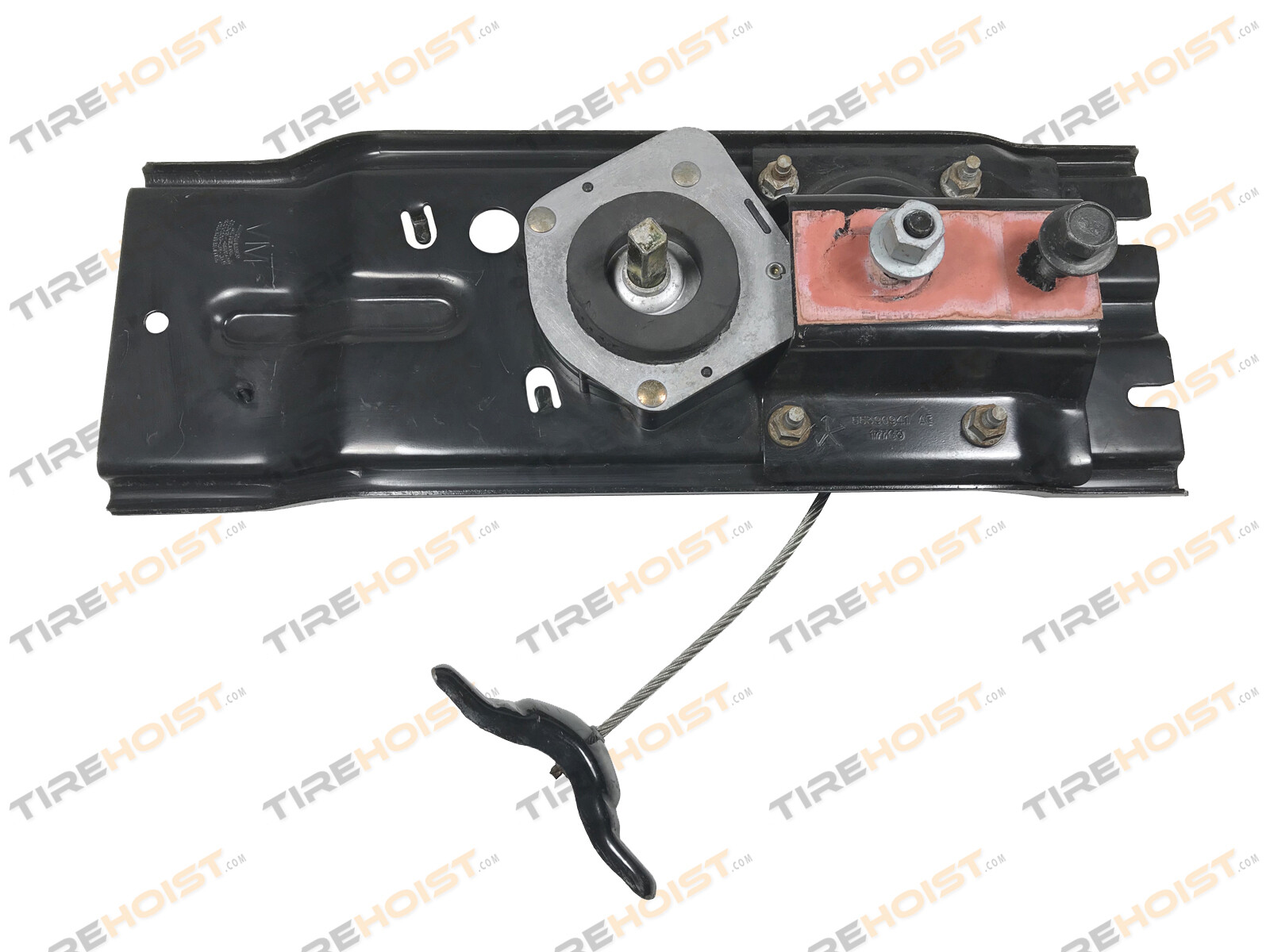 2006-10 Jeep Commander OEM Spare Tire Hoist Wheel Carrier Winch Hanger & Bracket