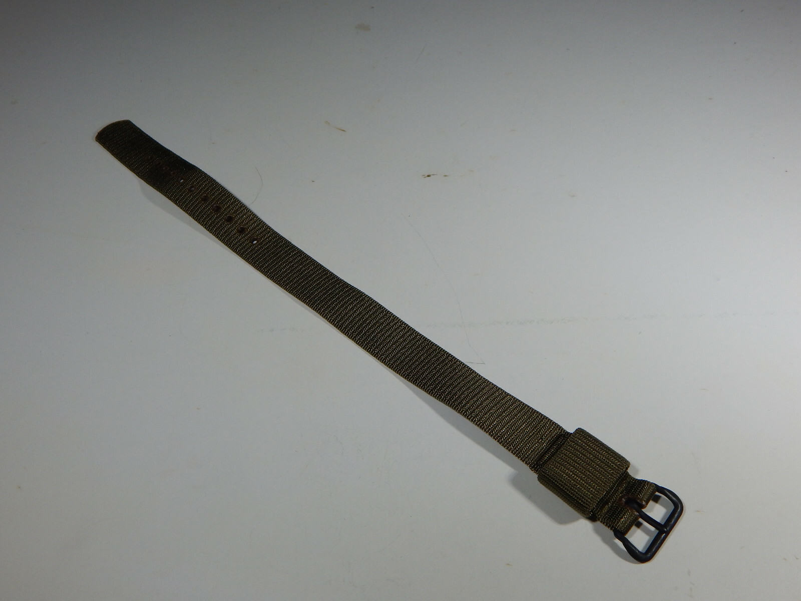 VIETNAM ISSUE MILITARY WATCH BAND 'New Old Stock' 1960's marked STAINLESS STEEL