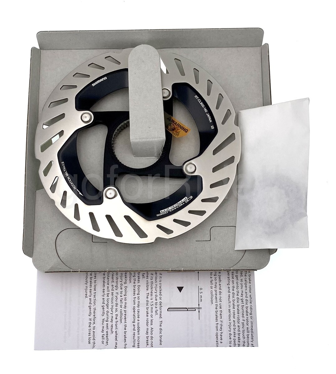 Shimano DURA-ACE R9200 RT-CL900 Center Lock Disc Rotor 160 or 140mm,w/Lockring