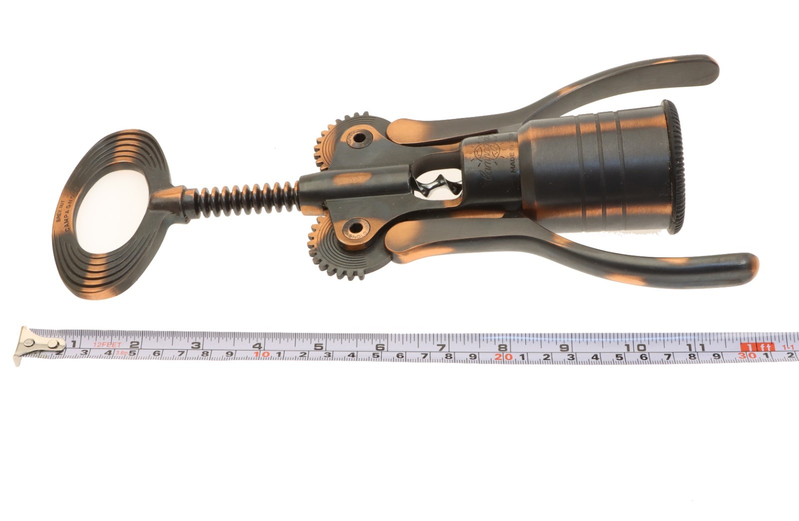 Campagnolo Big Corkscrew Bronze w/ Box IL CAVATAPPI 2013 Wine Opener 12" NEW