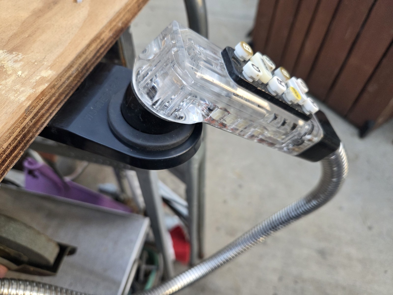 Wunder Bar Soda Gun Holster/ Hanger with Grommet