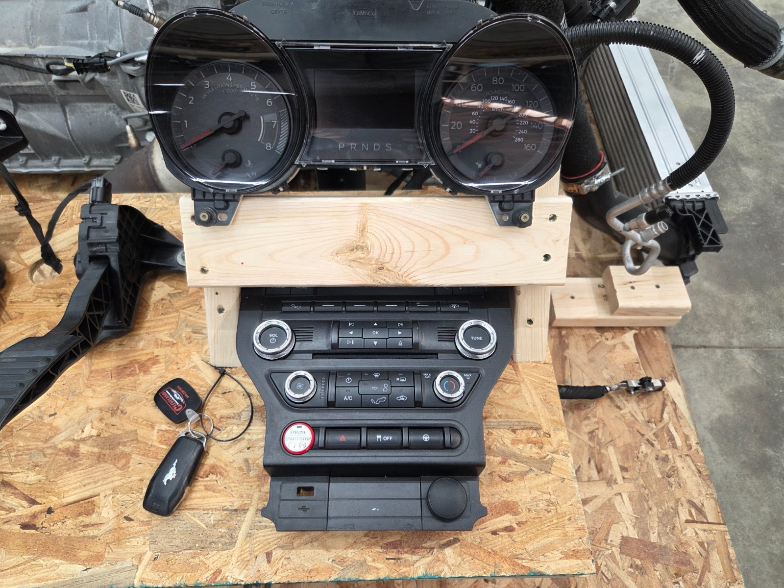 2017 Mustang EcoBoost 2.3L TURBOCHARGED Engine & 6 Speed Auto Trans Turn Key 53k