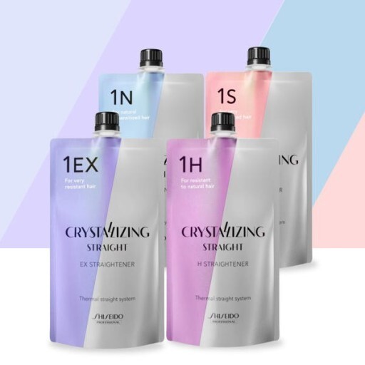 Shiseido Crystallizing Hair Straightener 1H + Neutralizer 400g &PROMOTION