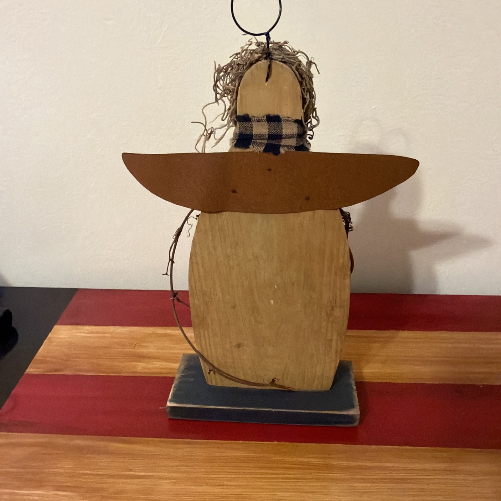 Primitive Wooden Freestanding Angel