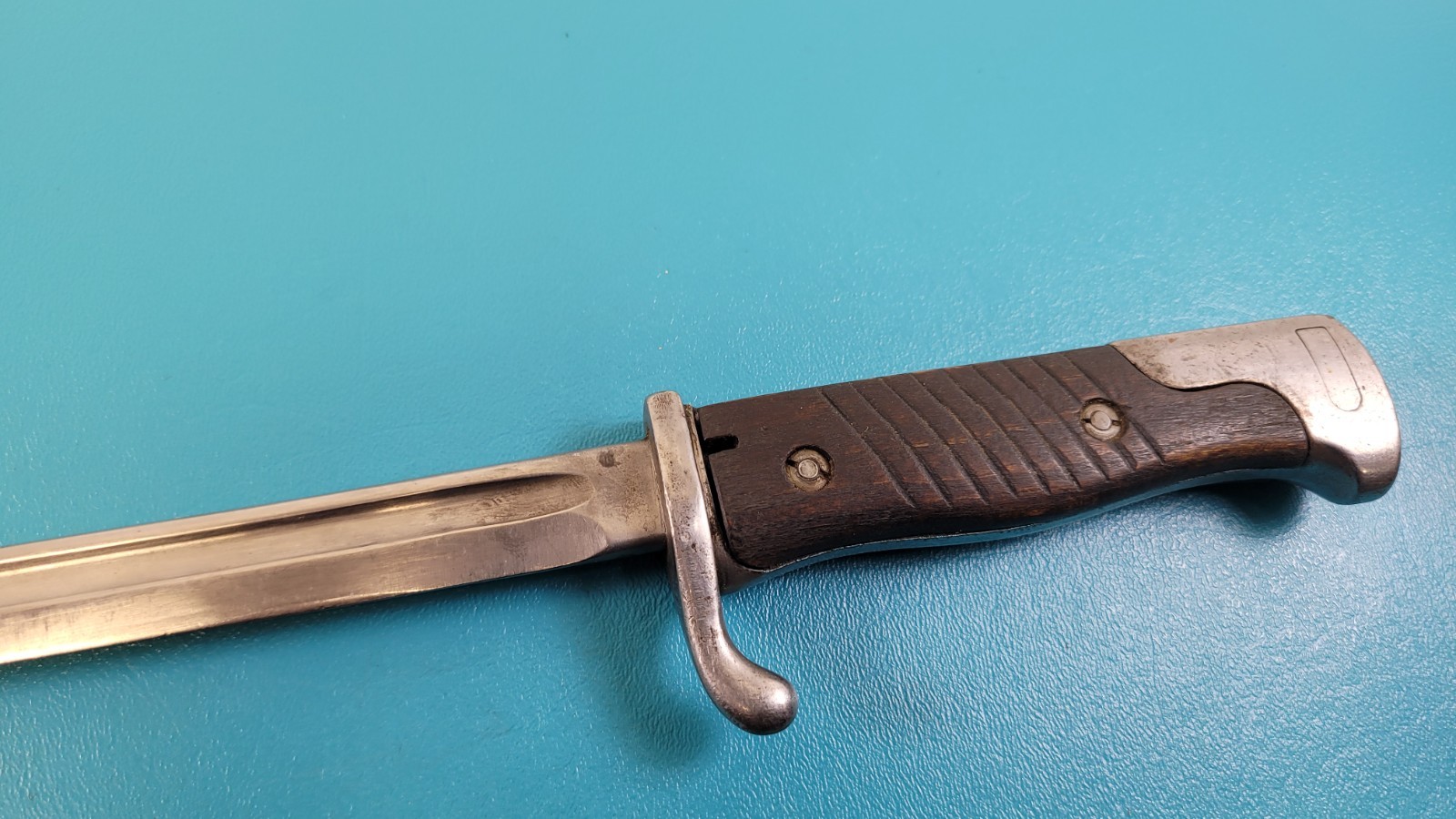 Rare WWI Peruvian Model 1909 Quillback Bayonet Simson & Co. Suhl TR731