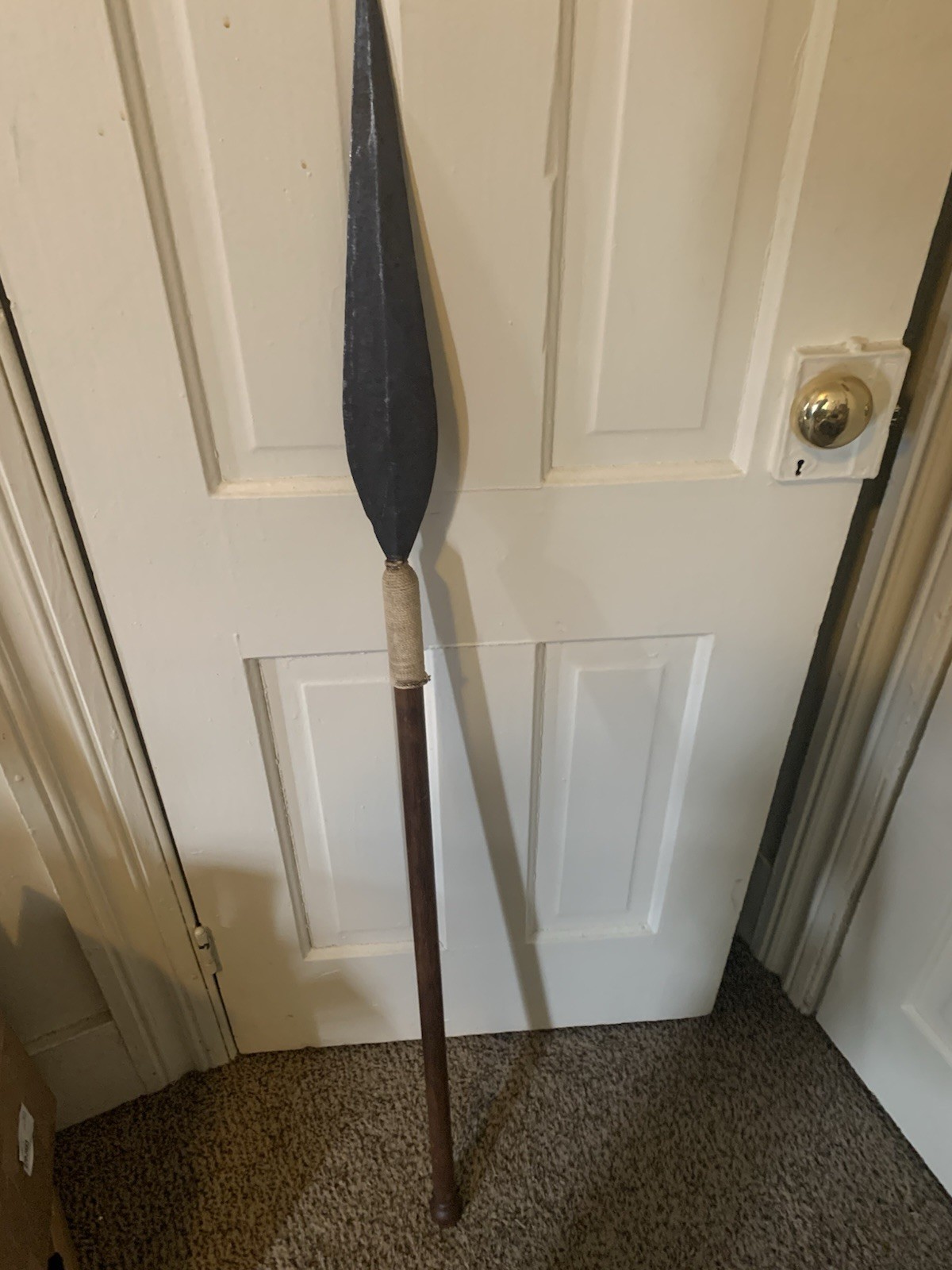 Antique Maasai  Hunting Spear . 45inches