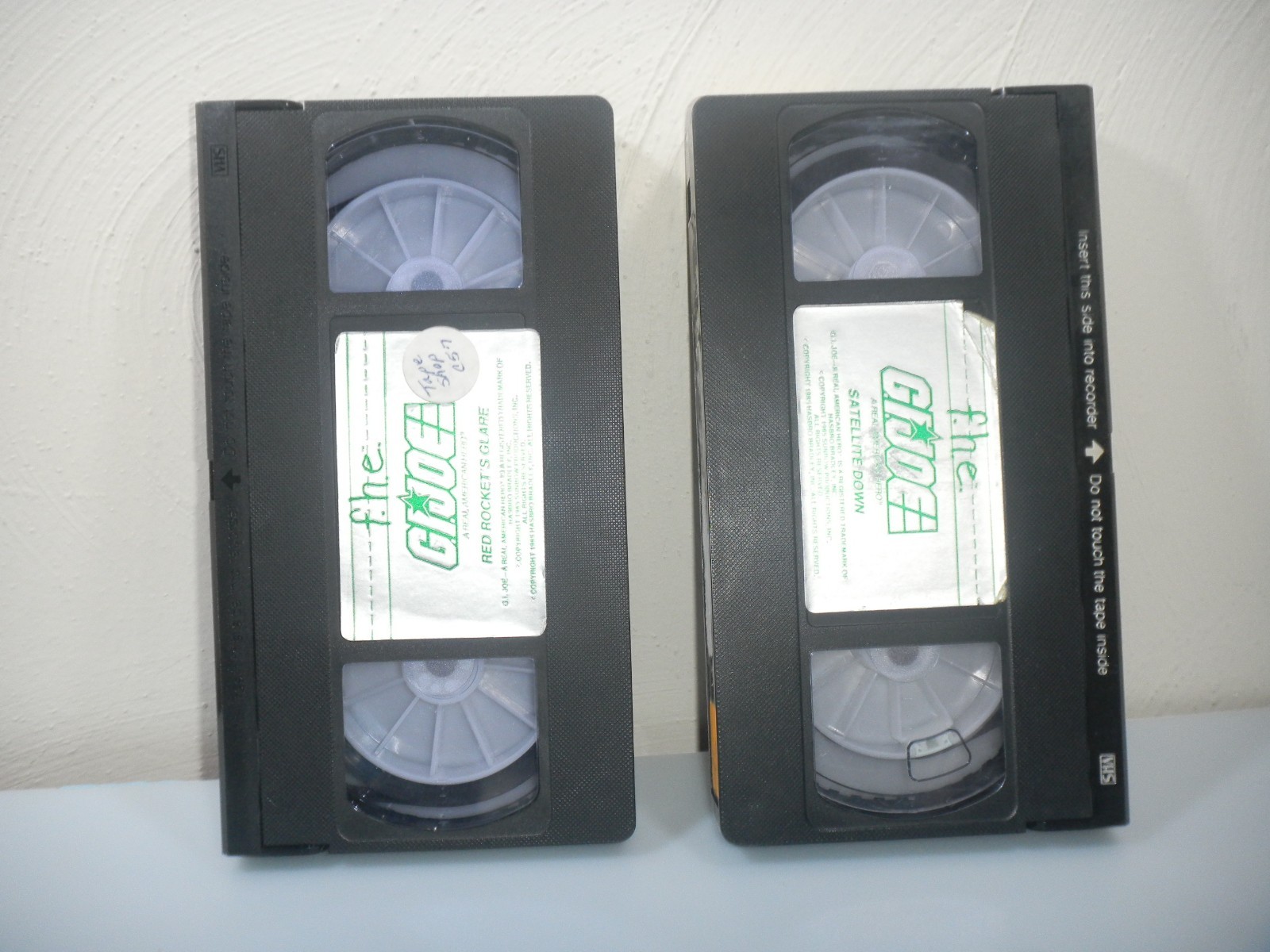 1980s FHE Big Box VHS Cassette Tape Movie Set Vintage G.I. GI Joe 3.75 ARAH Lot