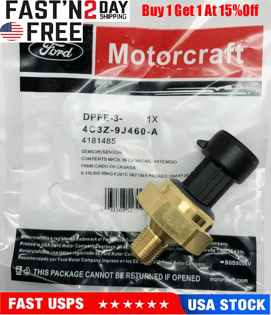 Motorcraft OEM Exhaust Back Pressure EBP Sensor 97-05 DPFE-3 Diesel 6.0L / 7.3L