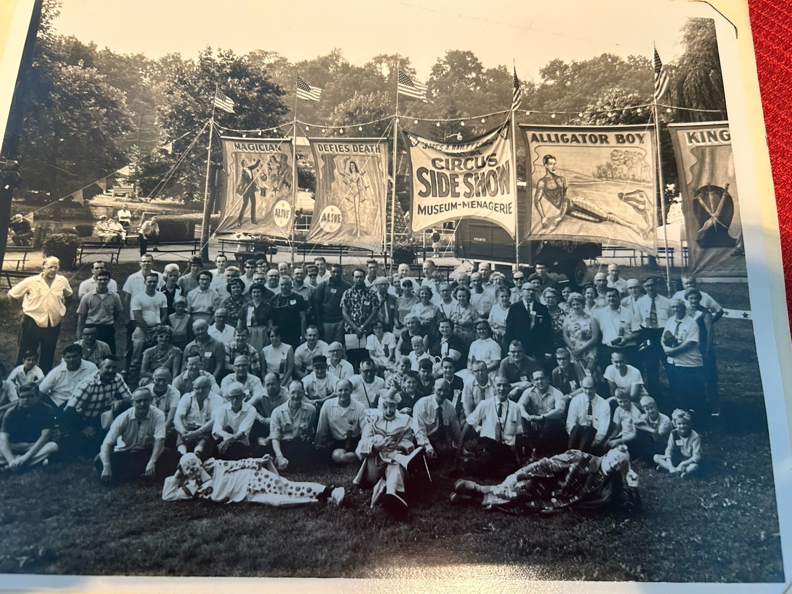 1967 CIRCUS MODEL BUILDERS PICTURE, PROGRAM, ETC.