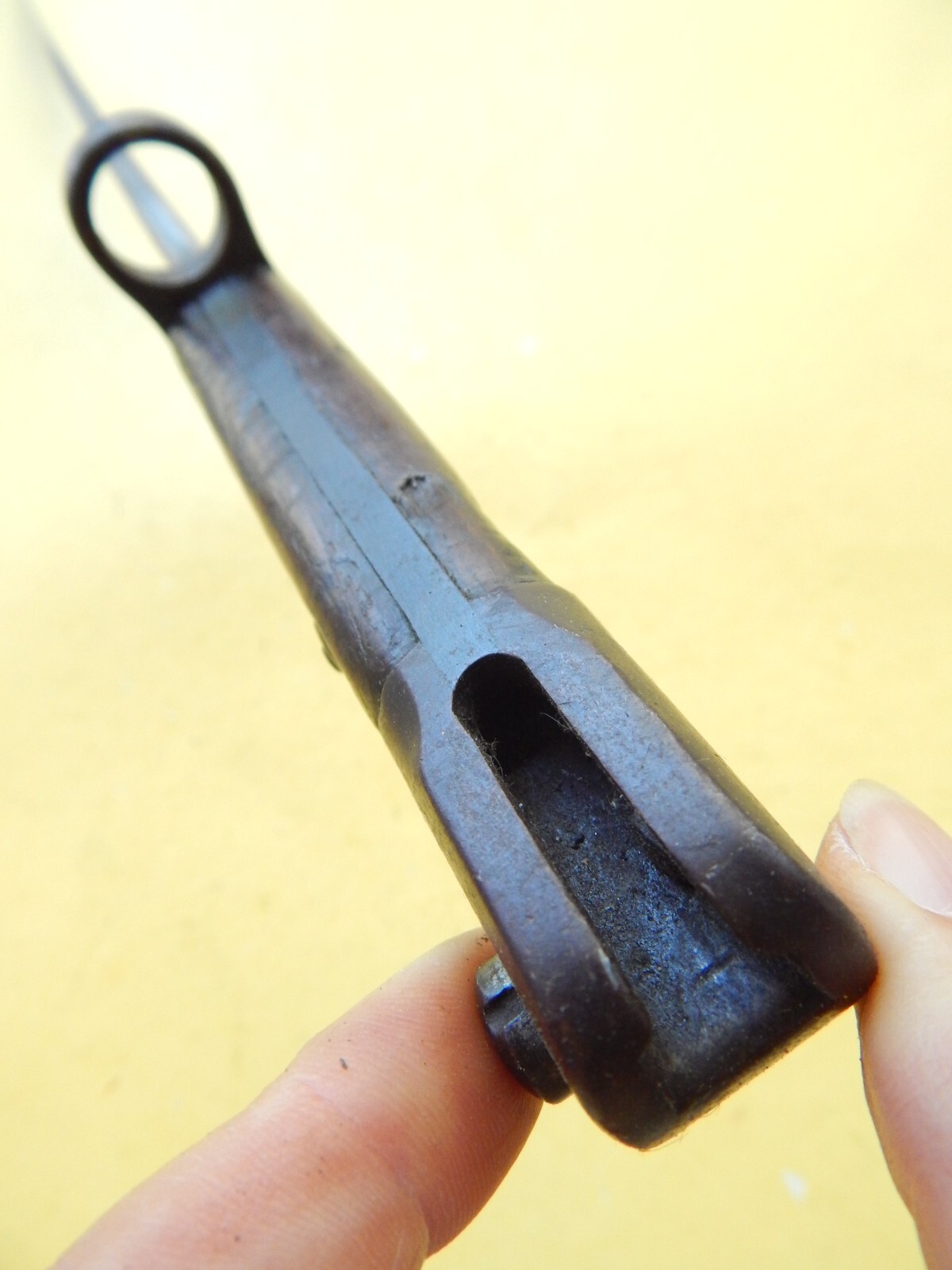 NICE ENFIELD 1907- Mk111 SWORD BAYONET /SCABBARD-- 1909 very early