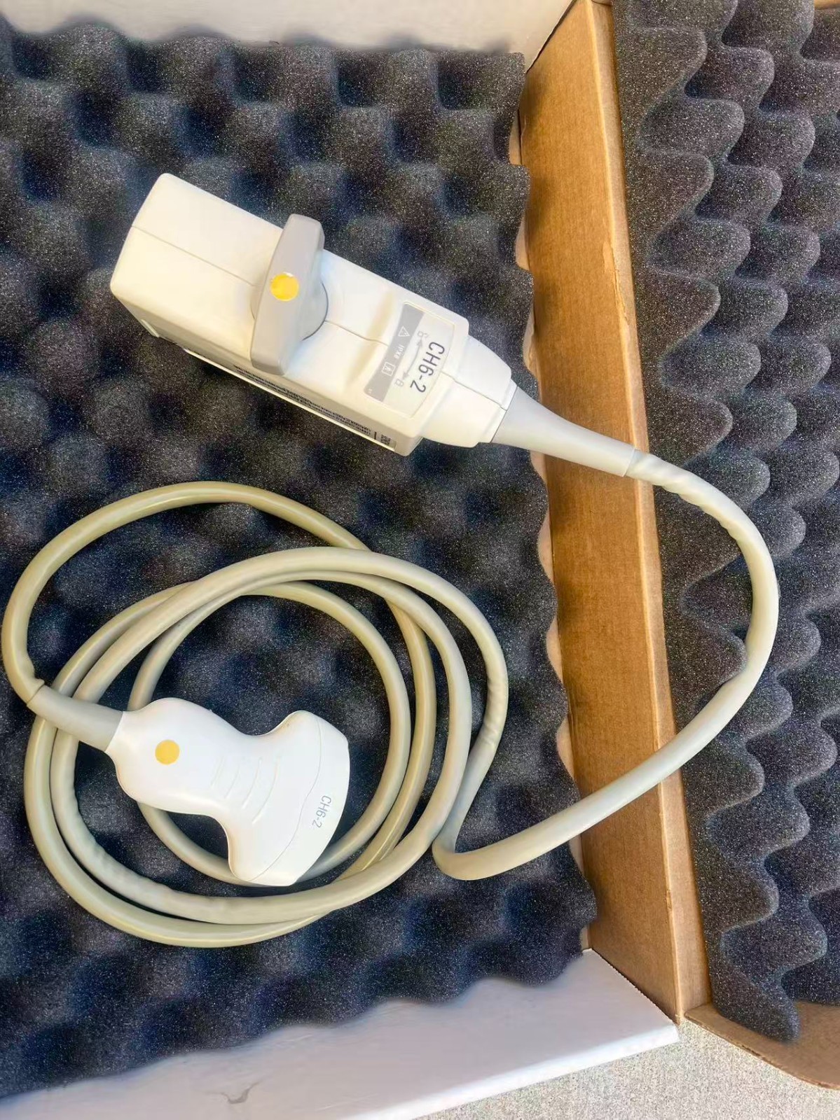 CH6-2 SIEMENS CONVEX ARRAY ULTRASOUND TRANSDUCER PROBE 7465672 With BOX