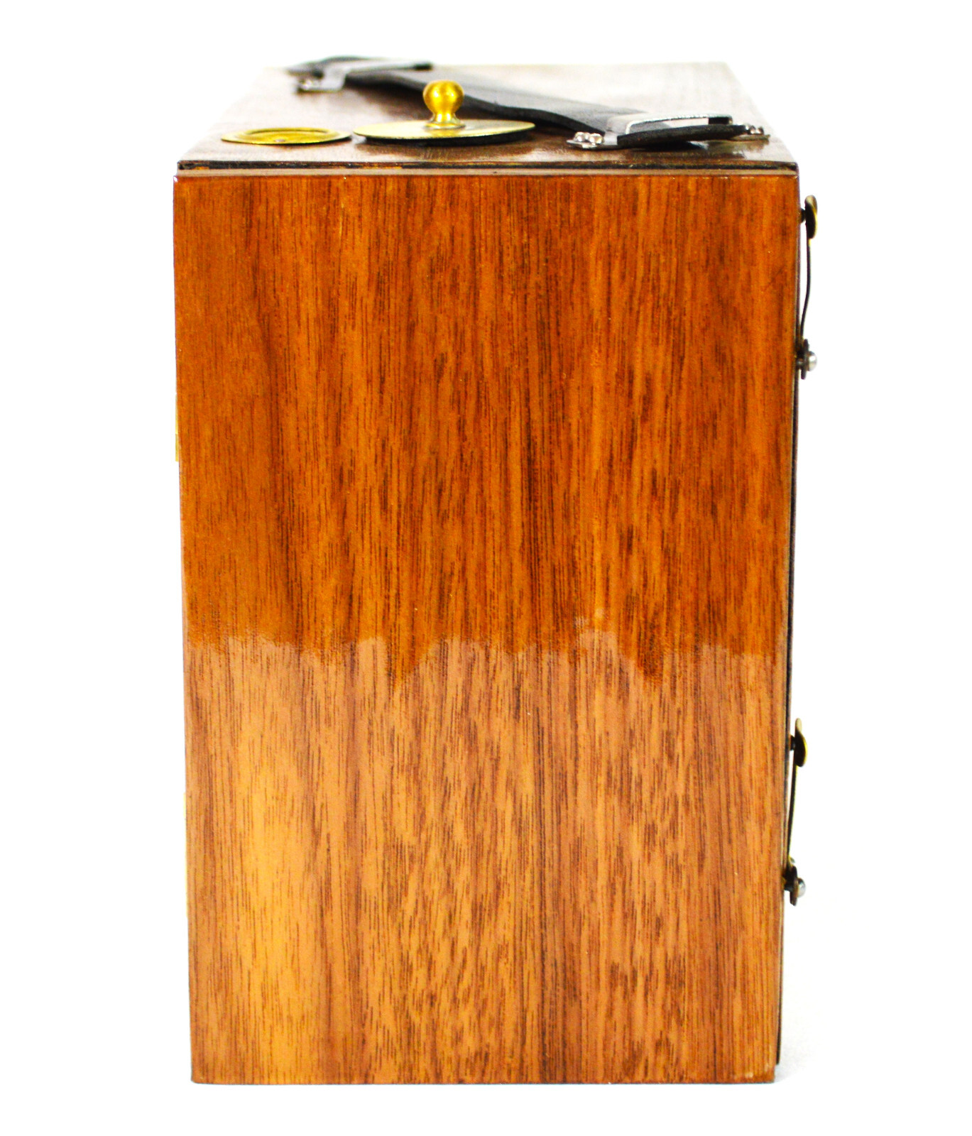 BOX CAMERA ANTIQUE 117 YR.OLD HOUGHTON KLITO (ENGLAND) CUSTOM WALNUT WOOD