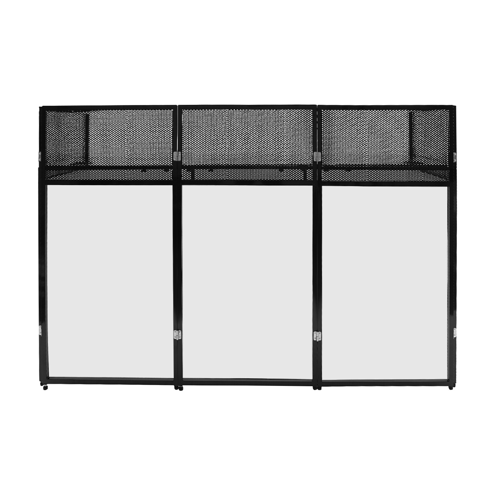 DJ Desk Foldable DJ Stand DJ Booth Table DJ Booth Stand 44lbs Load 73*23*45.3 in