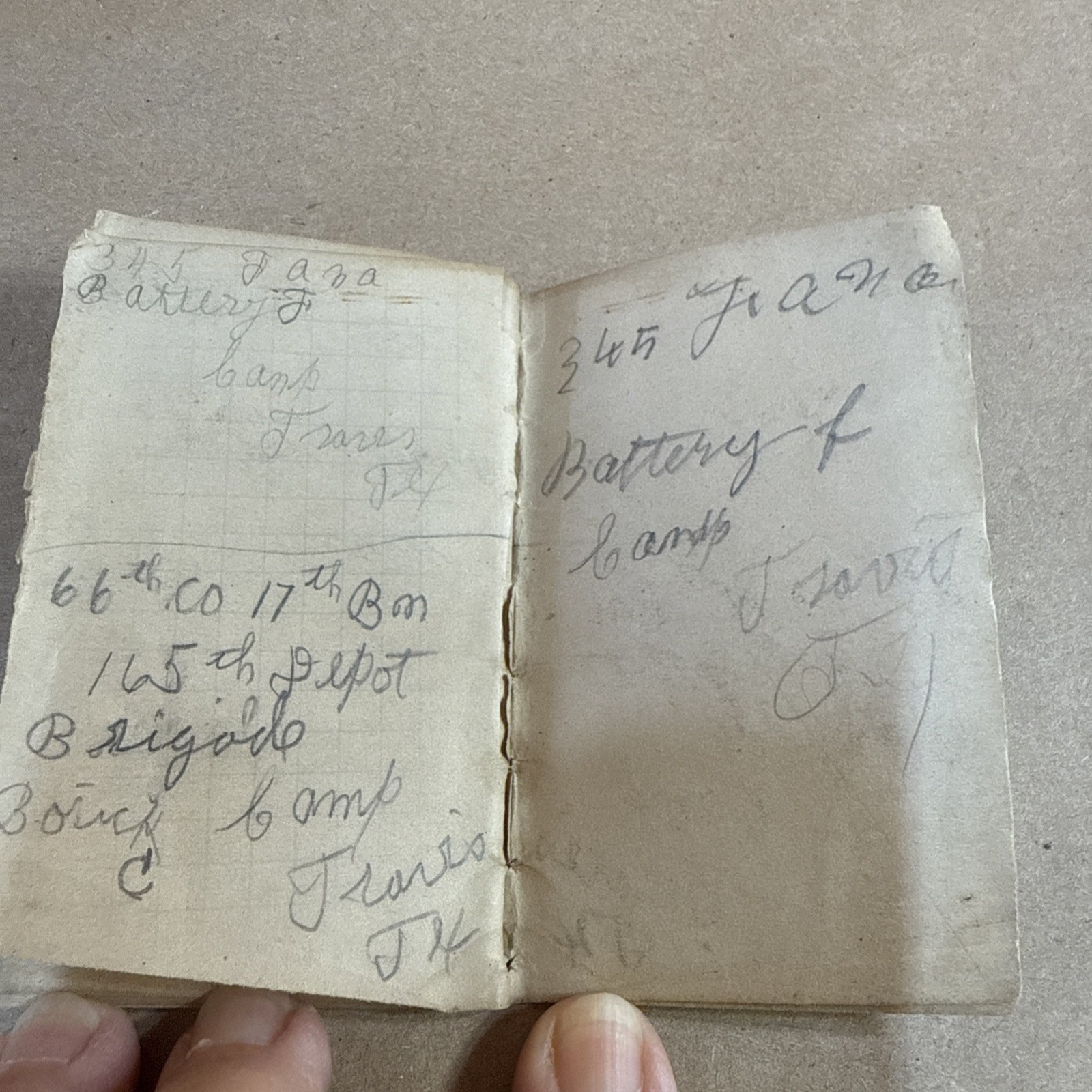 WWI Camp Travis Soldier’s Little Book Of Love Poems