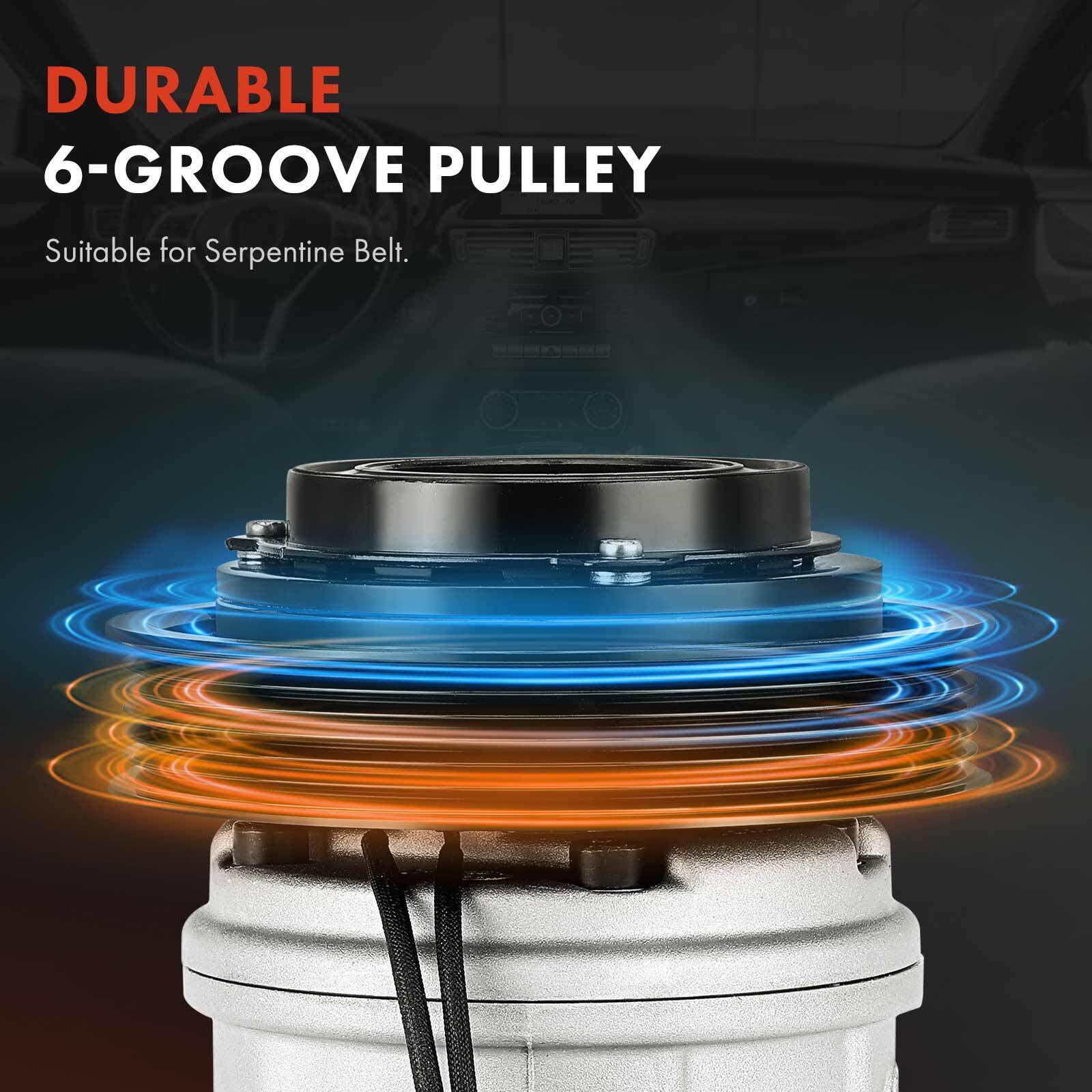 AC Compressor & Expansion Valve Kit for Hyundai Sonata 2011-2014 Kia Optima 2011