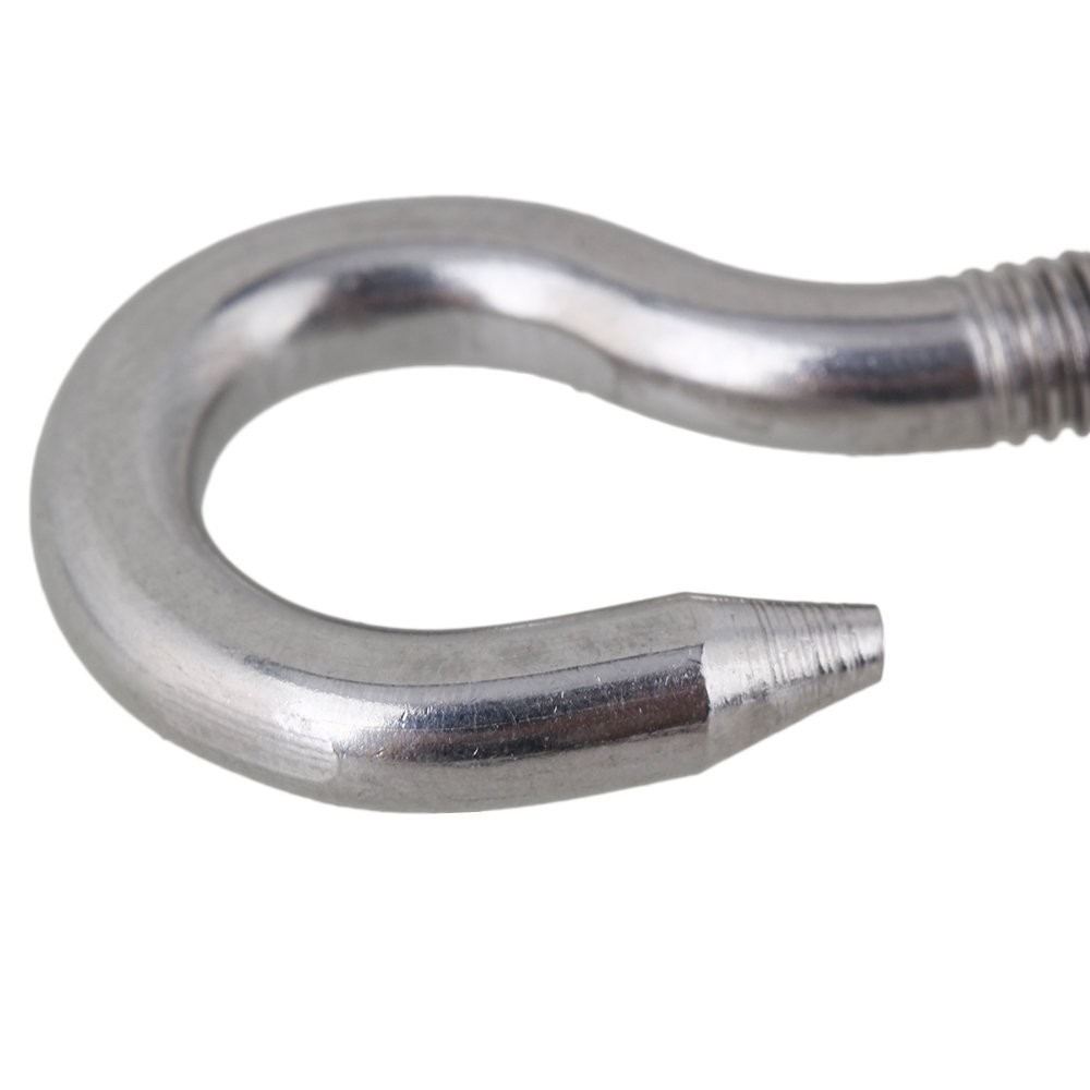 5pcs M5 Stainless Steel 304 Turnbuckle Wire Rope Tension Hook & Eye