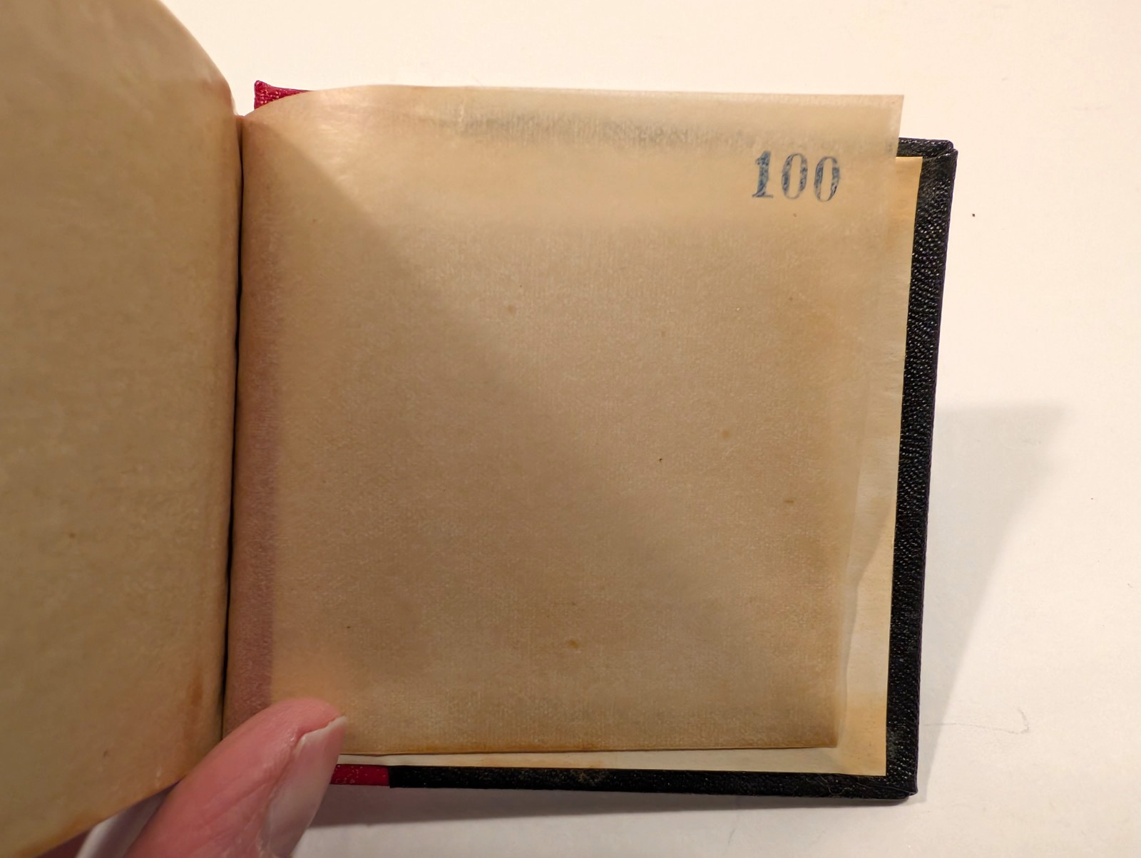 Vintage Kodak Negative File Book 100 2-7/8" x 2-7/8" Glassine Pages