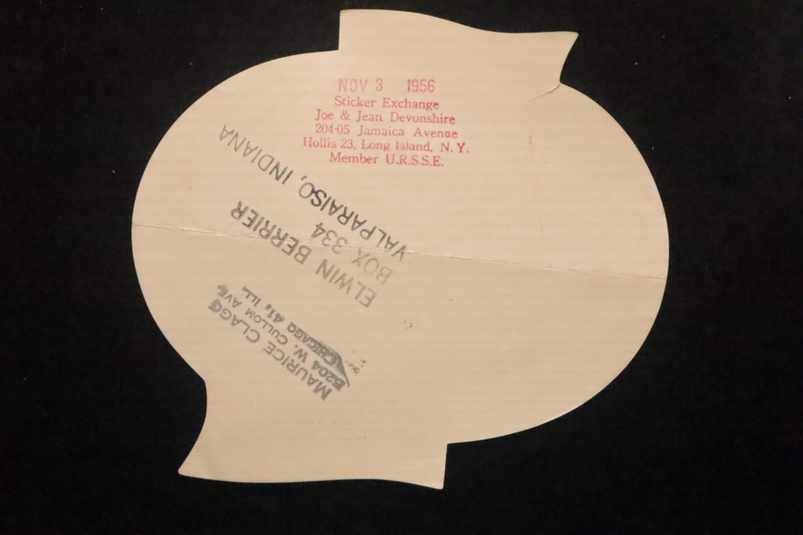 Vintage 1956 Roller Skating Rink Sticker Tuscon Arizona Skateland Label Rare S8