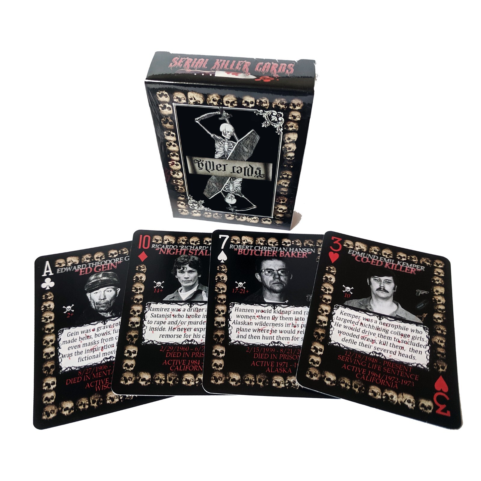 Serial Killer Playing Cards - RARE Collectible True Crime