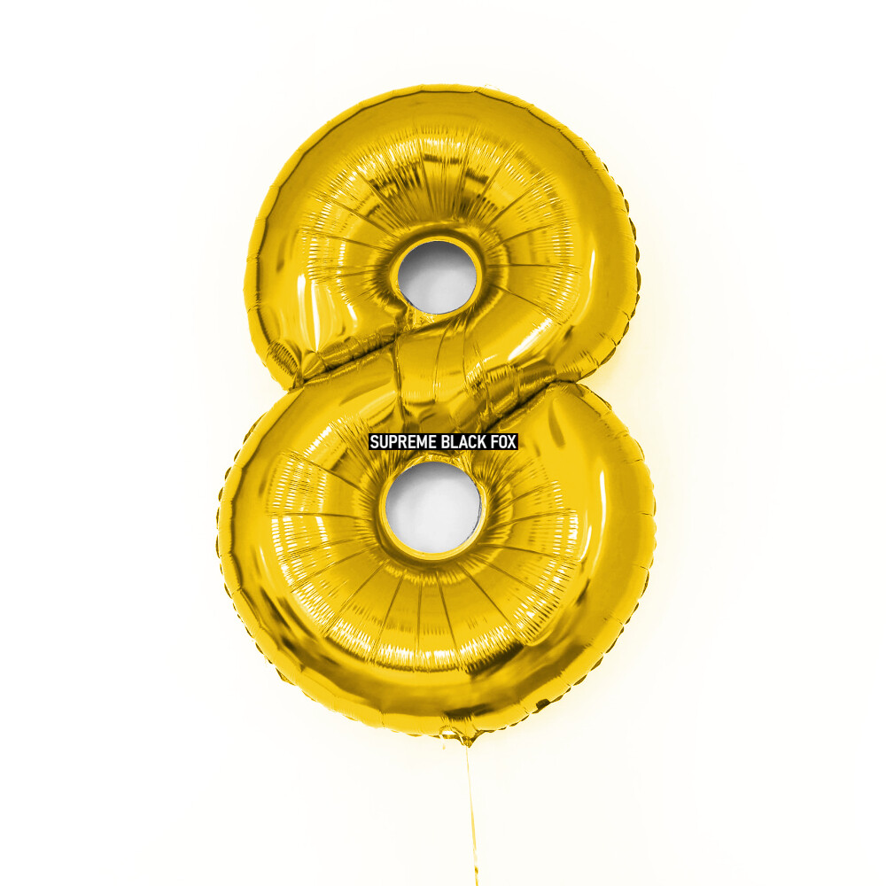 40" Large Foil Letter Balloons Number Balloon Float Helium Silver Gold Hot Pink