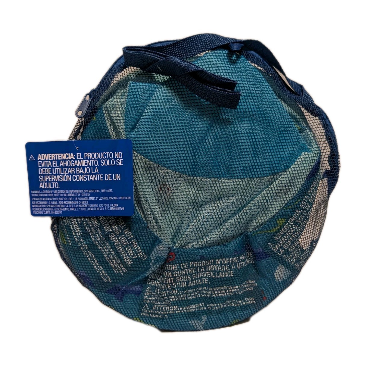 Swimways 32 Inch Pop Up Portable Infant Pool with Canopy - Ages 9-24 Months