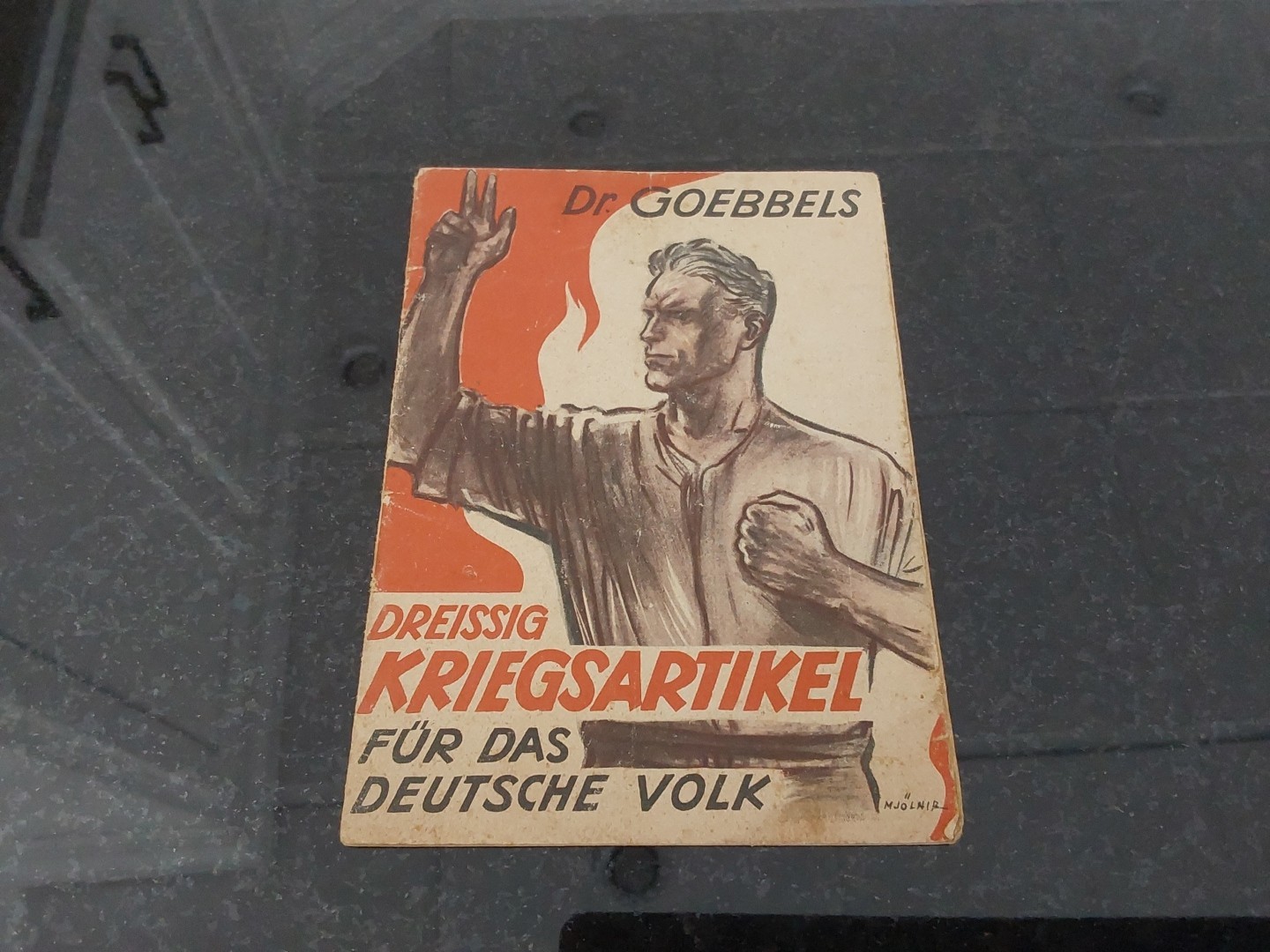 WWII 1943 Dr. Goebbels 30 War Articles for the German Folk Third Reich Booklet