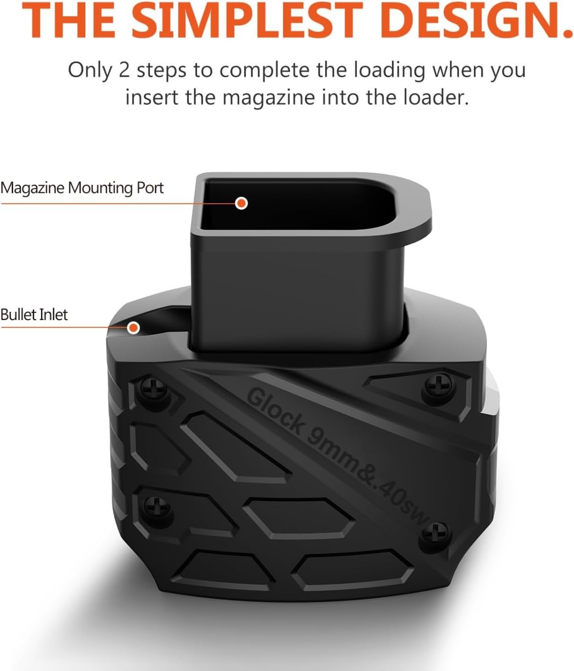 Magazine Speed Loader for Glock 9mm .40 S&W 17 18 19 22 23 24 26 27 34 35 45 47