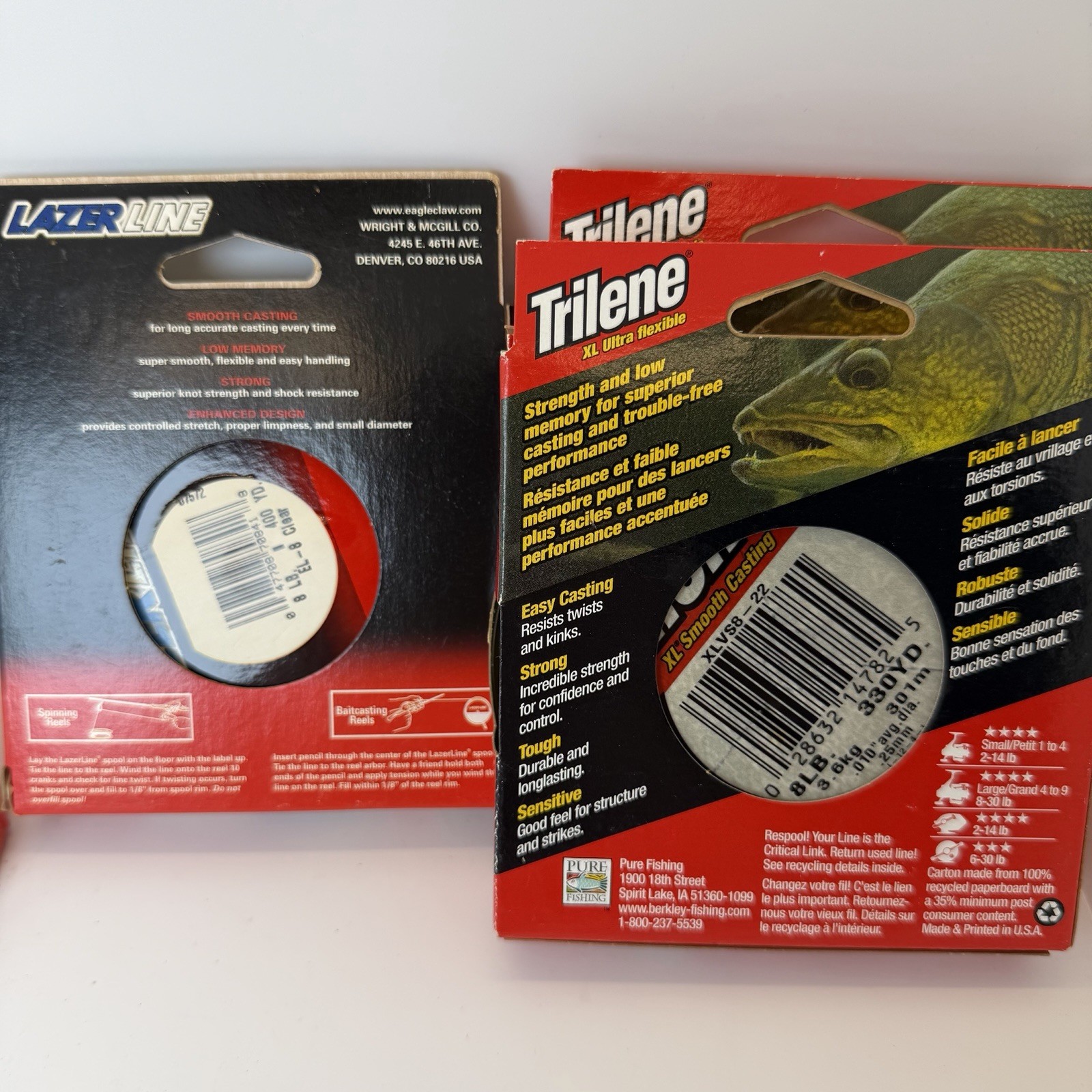 Vintage Fishing Tackle Lot Detty’s Fish Gripper Trilene Line Lures Swivels