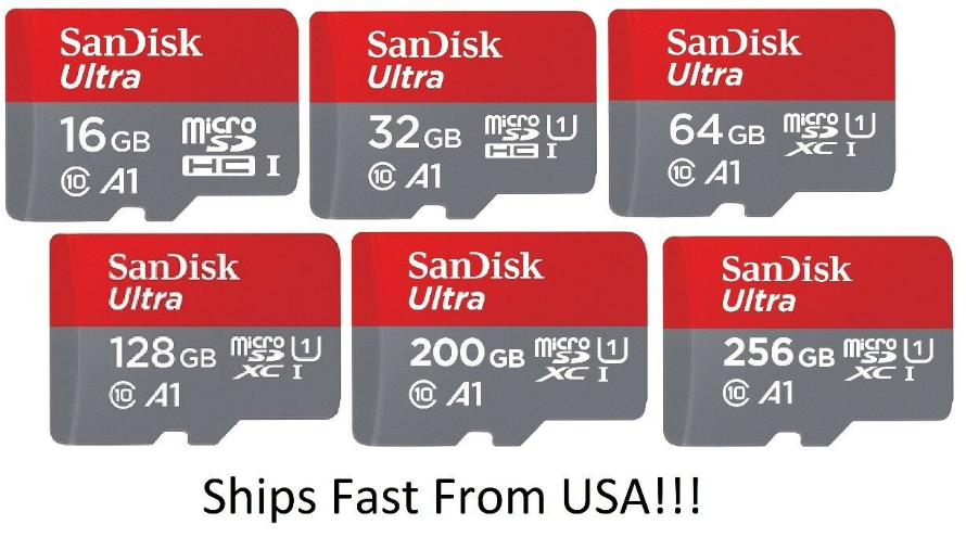 Sandisk Micro SD Card Ultra Memory Card 16GB 32GB 64GB 128GB 256GB Wholesale lot