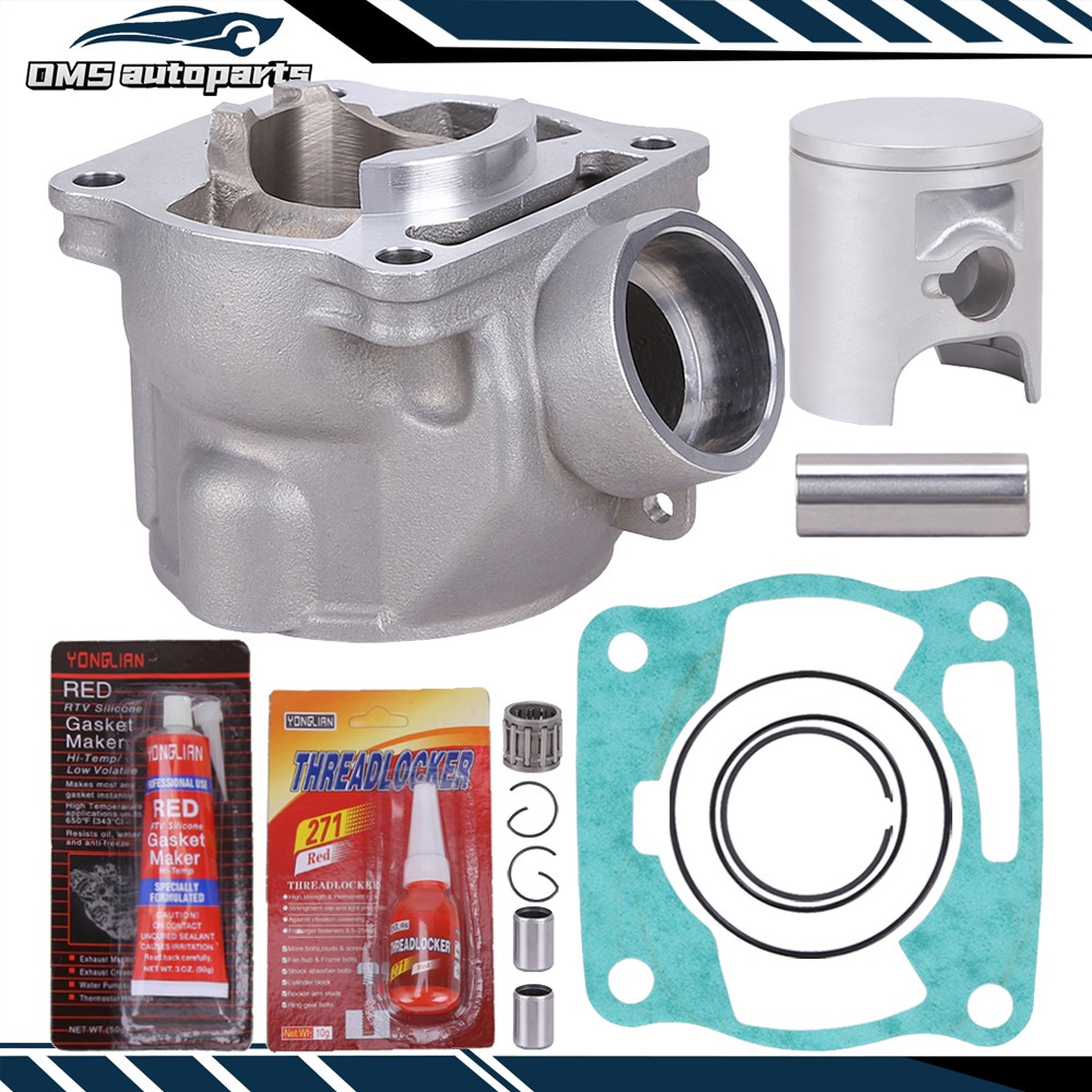 47.5mm Cylinder Piston Gasket Top End Rebuild Kit for Yamaha YZ80 1993-2001 ATV