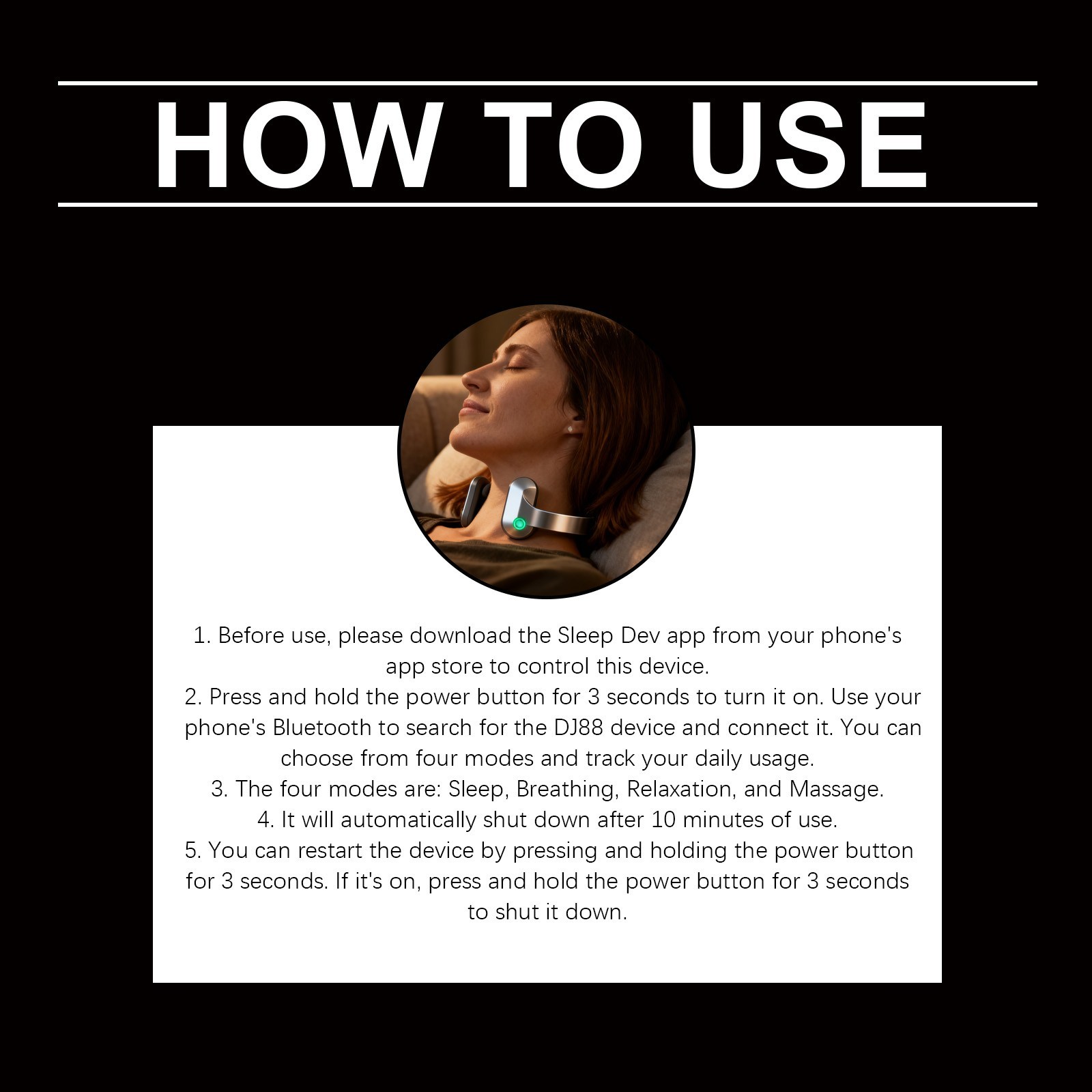 Pulsetto Vagus Nerve Stimulation Device Personalized Stress Relaxation Device