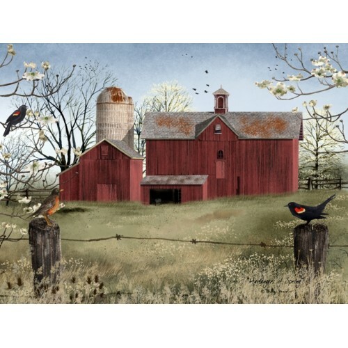 Billy Jacobs "HARBINGERS OF SPRING"  Canvas Print  12" x 16"