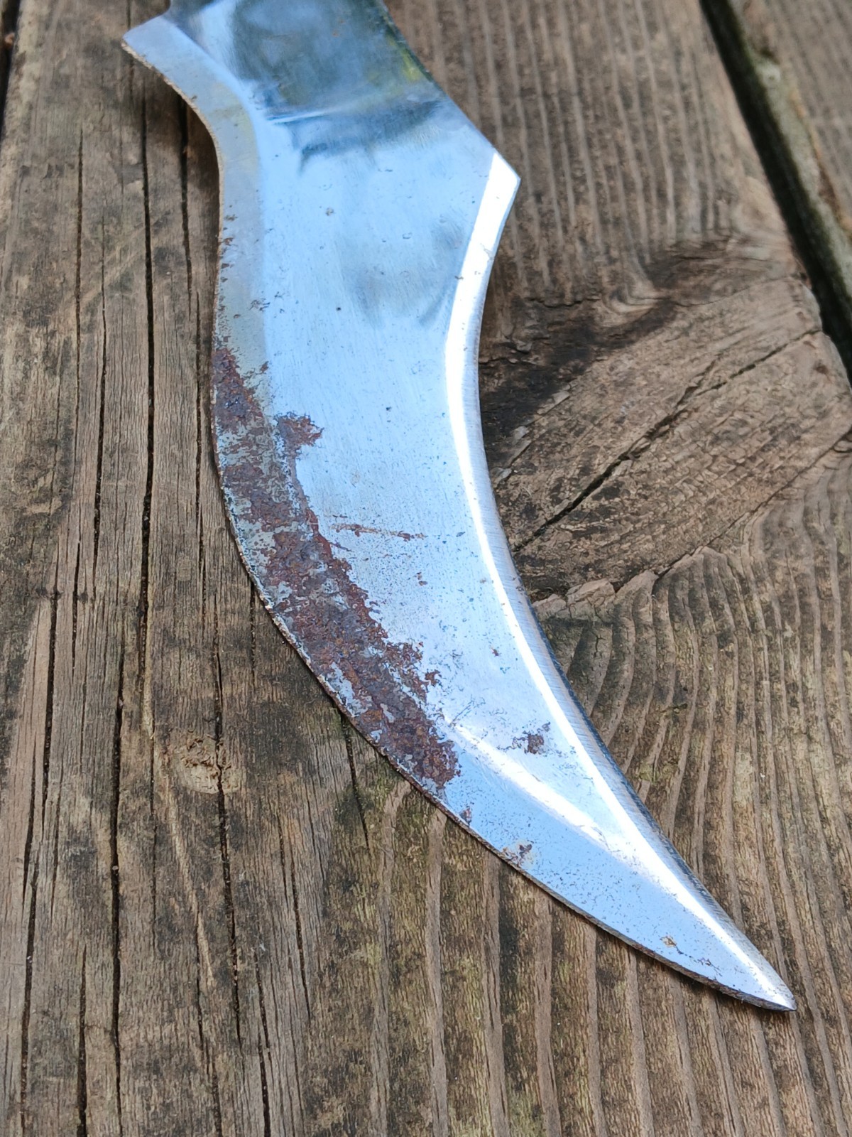 Large Vintage Cobra Snake Knife Occult Ritual Cult Blade 17" OOAK Unusual Unique