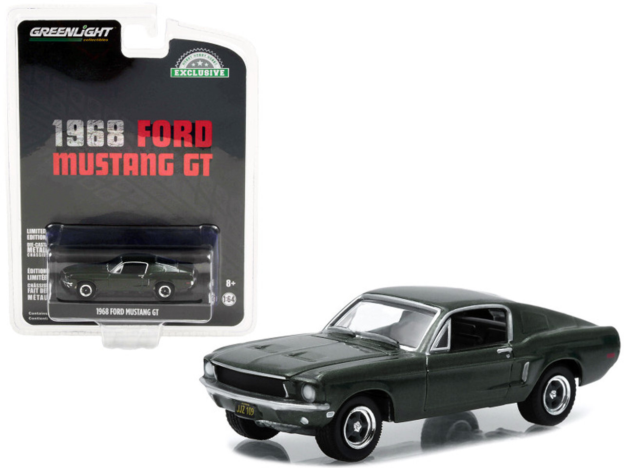 1:64 Scale 1968 Mustang BULLITT Diecast Model * Official Hobby Edition FREE SHIP